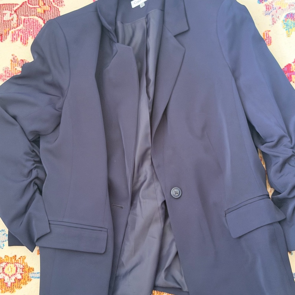 Calvin Klein Deep Blue Men's Blazer